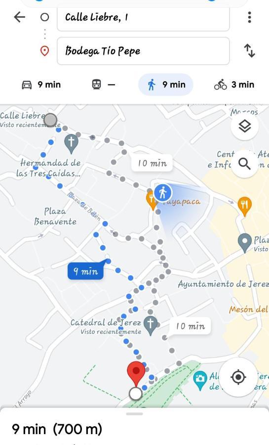 Sherryflat Font - Parking Lejlighed Jerez de la Frontera Eksteriør billede
